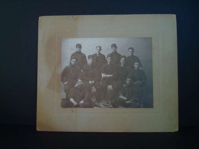 Olivet College Base Ball Team vs. University of Michigan Kalamazoo 1897